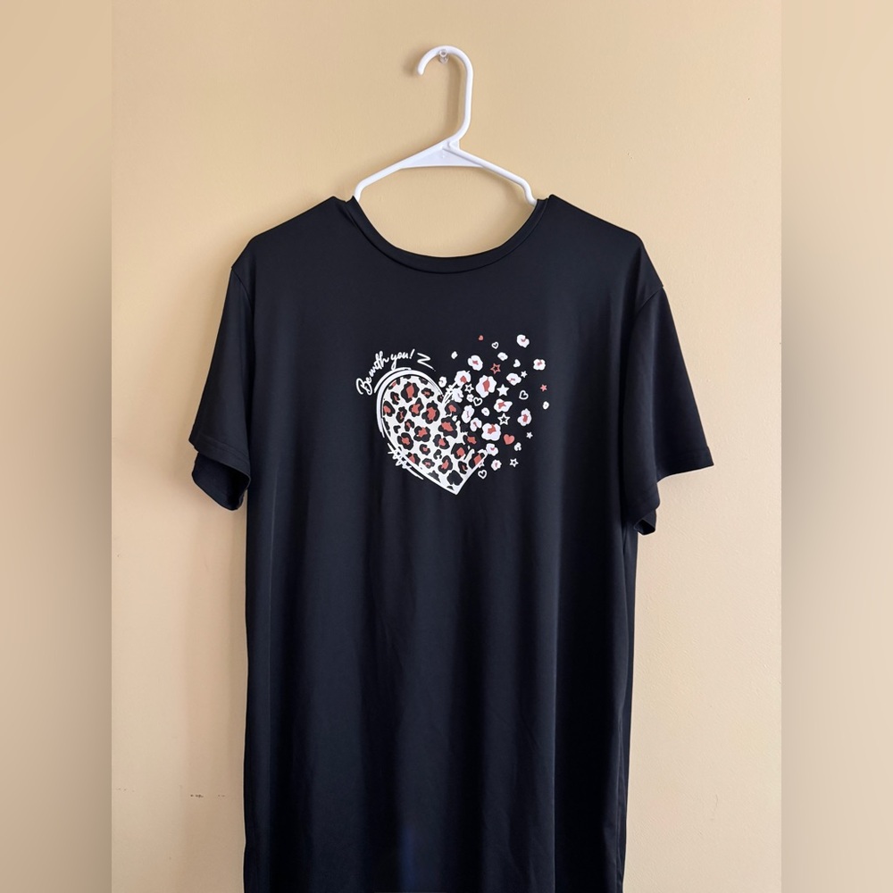Heart pajama nightdress